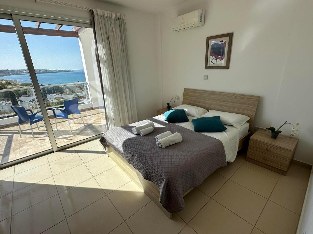 Villa Aqua Sunrise 1Km From Beach With Sea Views Coral Bay Bagian luar foto